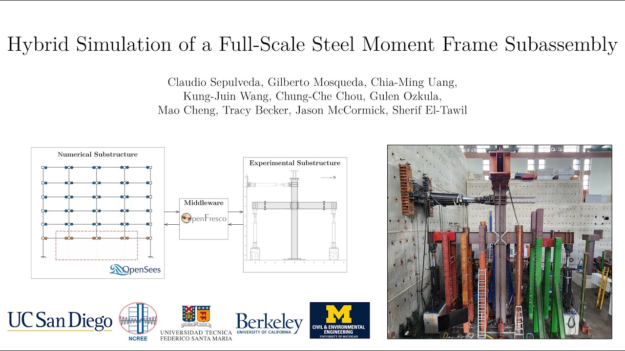 Hybrid Simulation of a Full-Scale Steel Moment Frame: Overview