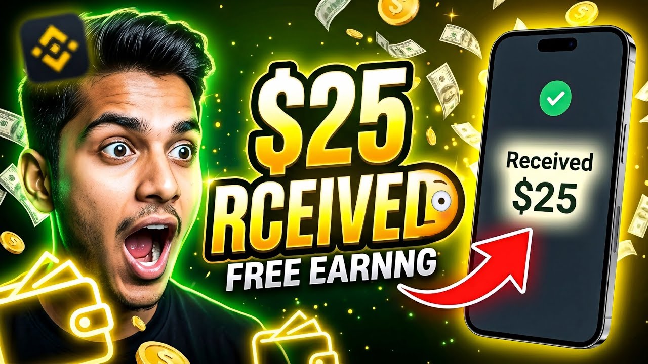 I Got $25 Free from Binance 😳 | New User Bonus ₹2000 Proof (Step by Step)