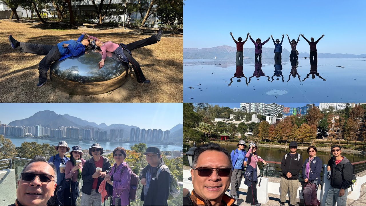 中文大學閒遊, 未圓湖, 天人合一亭, 孔子像, 天空之鏡, Chinese University of Hong Kong, HK easy hiking