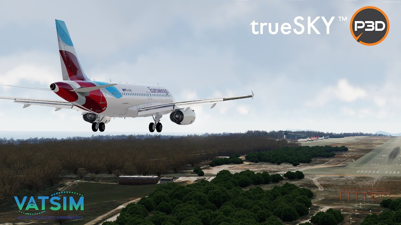 P3D V5.1 HF1 | Amazing Circle to land approach into beautiful Dubrovnik | EDDB - LDDU | Fslabs A319