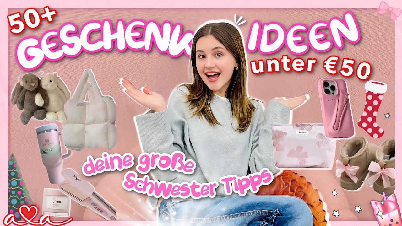 50+ Geschenkideen für Weihnachten für Teenager unter 50 EUR ! *Wunschliste für Teeny Mädchen 2024*