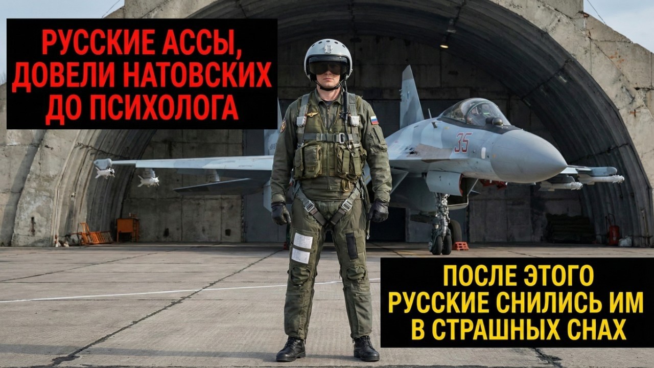 Долетались! Почему НАТОвским летчикам потребовалась помощь психолога, после встречи с русским ассом?