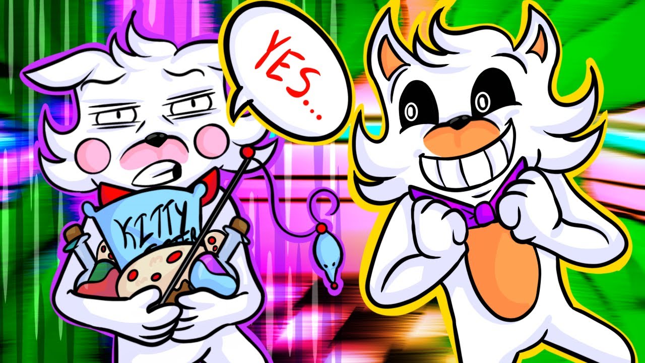 Minecraft Fnaf Funtime Foxy Can't Say No To Lolbit For 24 Hours (Minecraft Roleplay)