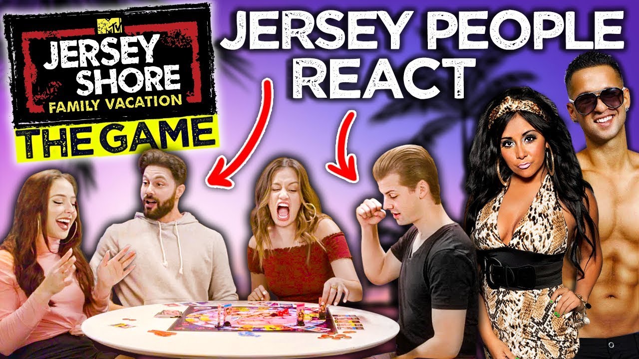 Real Jersey People Play The Jersey Shore Game (NEW GAME!)