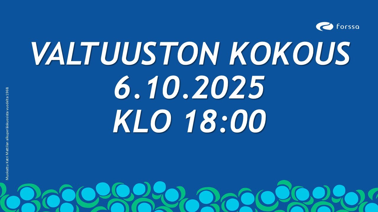 Kaupunginvaltuusto 6.10.2025