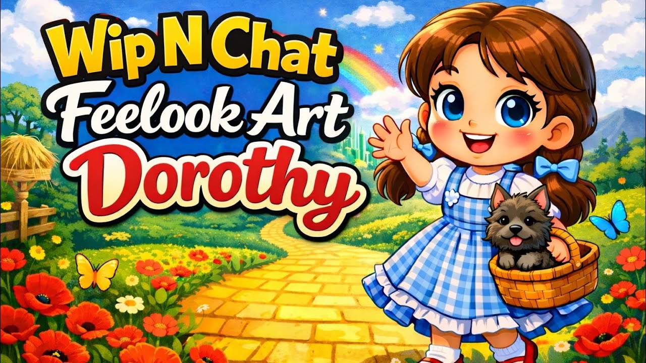 Grab Your Coffee ☕ | WIP N Chat Working on Feelook Art Dorothy 💎