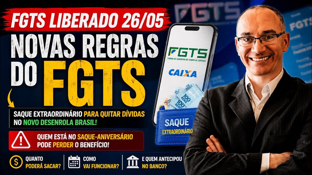 ✅SAQUE FGTS CONFIRMADO - &Eacute; OFICIAL - DEMITIDOS NO SAQUE ANIVERS&Aacute;RIO #FGTSLIBERADO 