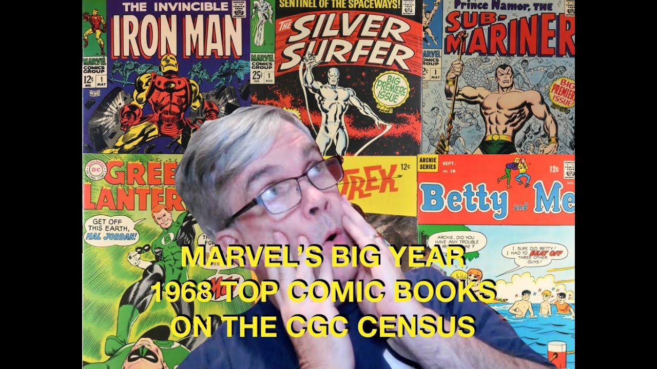 Marvel's Big Year. 1968 Top Comic Books on the CGC Census
