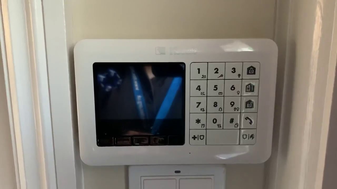 Visonic Powermaster KP 250 Panic Alarm activation from keypad
