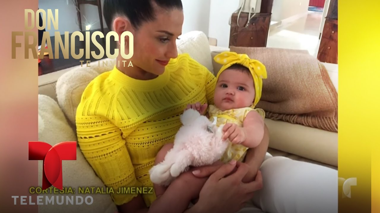 Natalia Jiménez muestra fotos exclusivas de su bebé | Don Francisco Te Invita | Entretenimiento