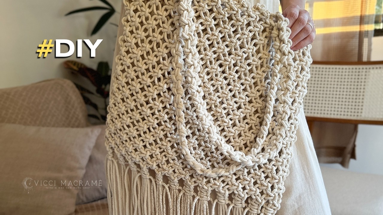 Tutorial | BOLSA de MACRAME