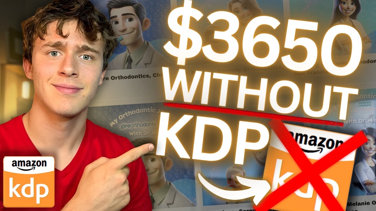 Я заработал 3650 долларов, продавая книги по искусственному интеллекту БЕЗ Amazon KDP (Вот как эт...