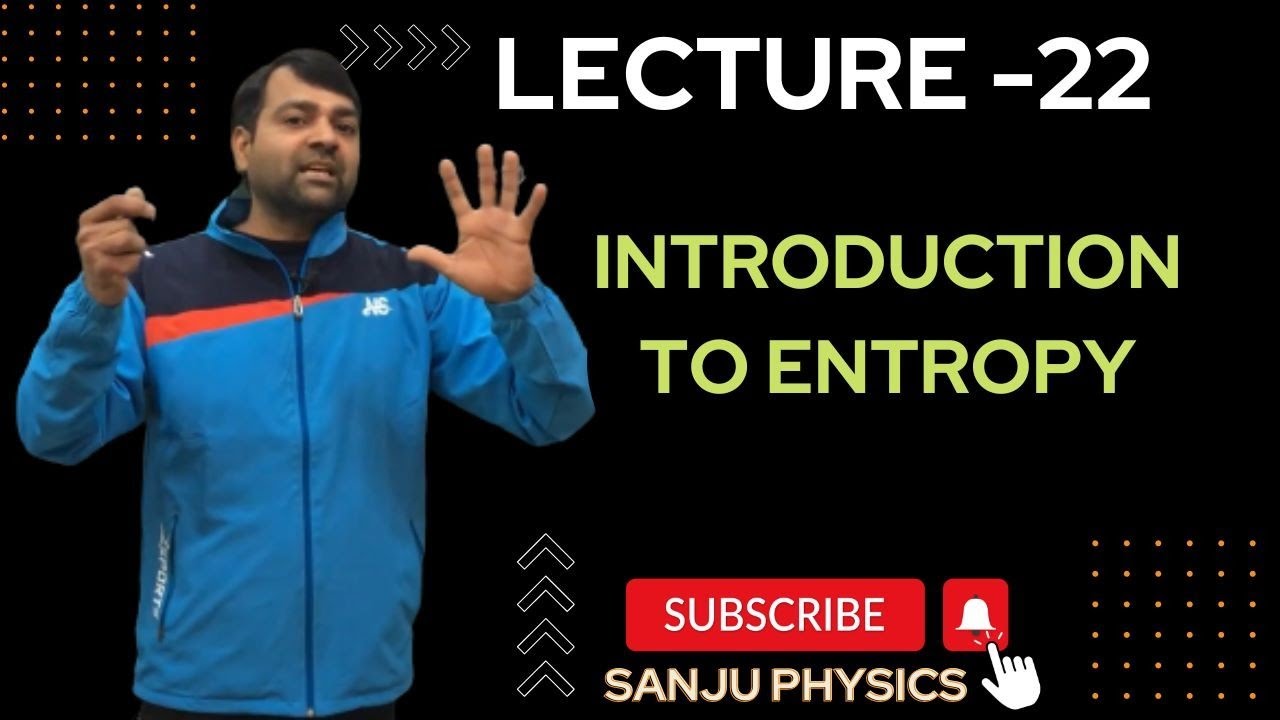 THERMODYNAMICS l INTRODUCTION TO ENTROPY l MSc l BSc l NET-JRF l GATE l UPSC l JAM l BTech l JEST