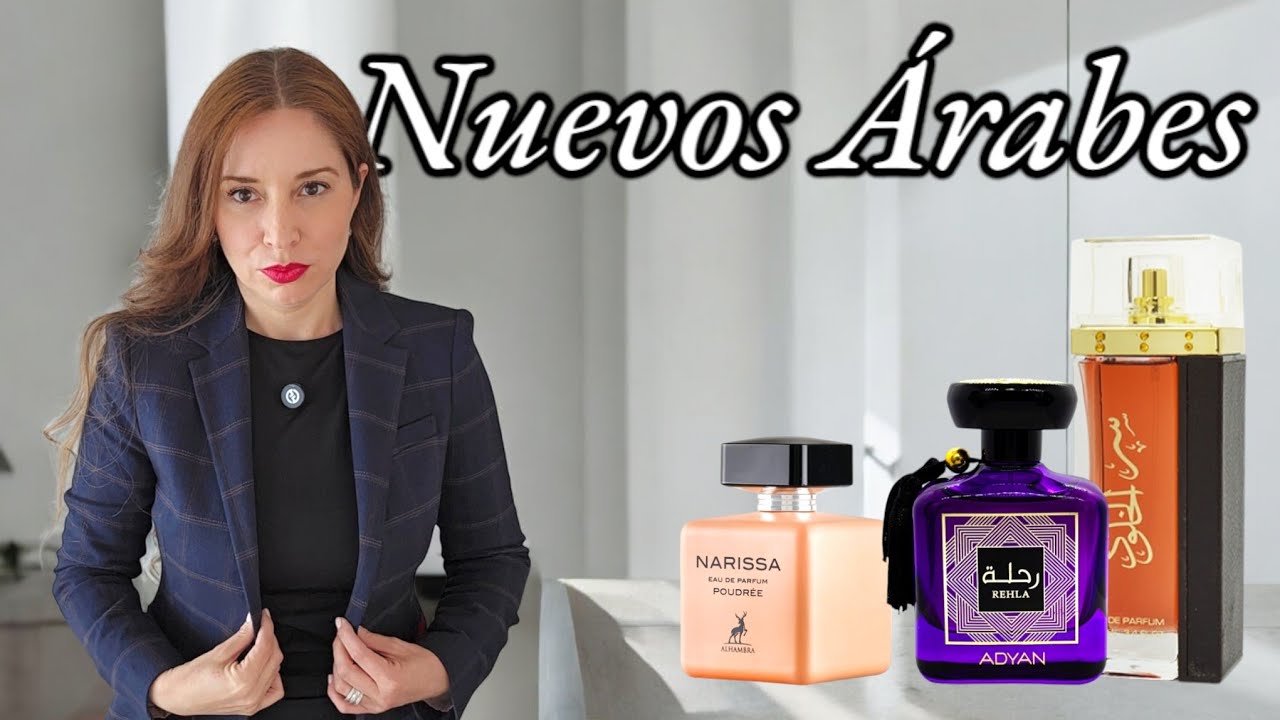 ÁRABES !!! Narissa Poudree Maison Alhambra, Rehla Adyan, Ser al Khulood Lattafa 