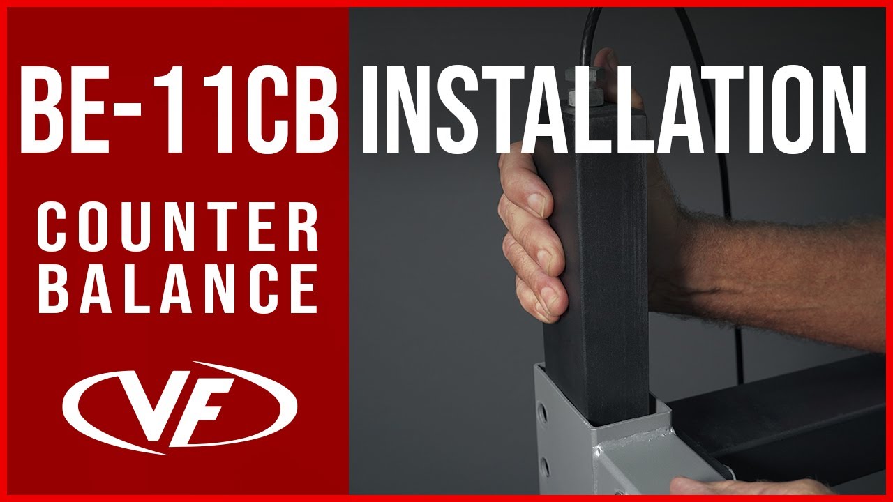 BE-11CB Smith Machine Counterbalance - Installation | Valor Fitness