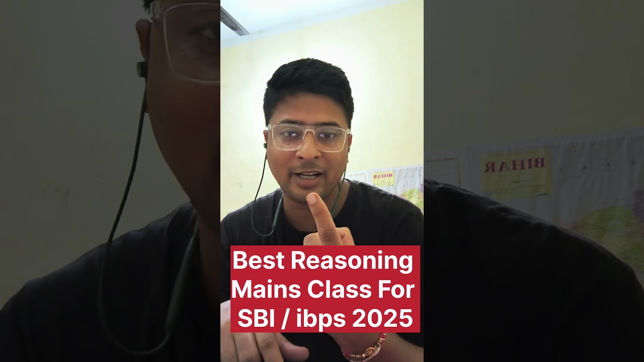 Best Reasoning Mains Classes & Sources For SBI / IBPS PO 2025 ✅💯🔥 | Critical / Miscellaneous 🔥🔥|