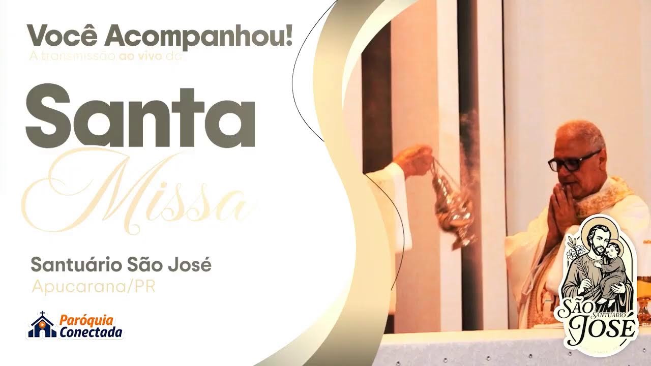 Santa Missa  - Solenidade de São José 19/03/2026 15h