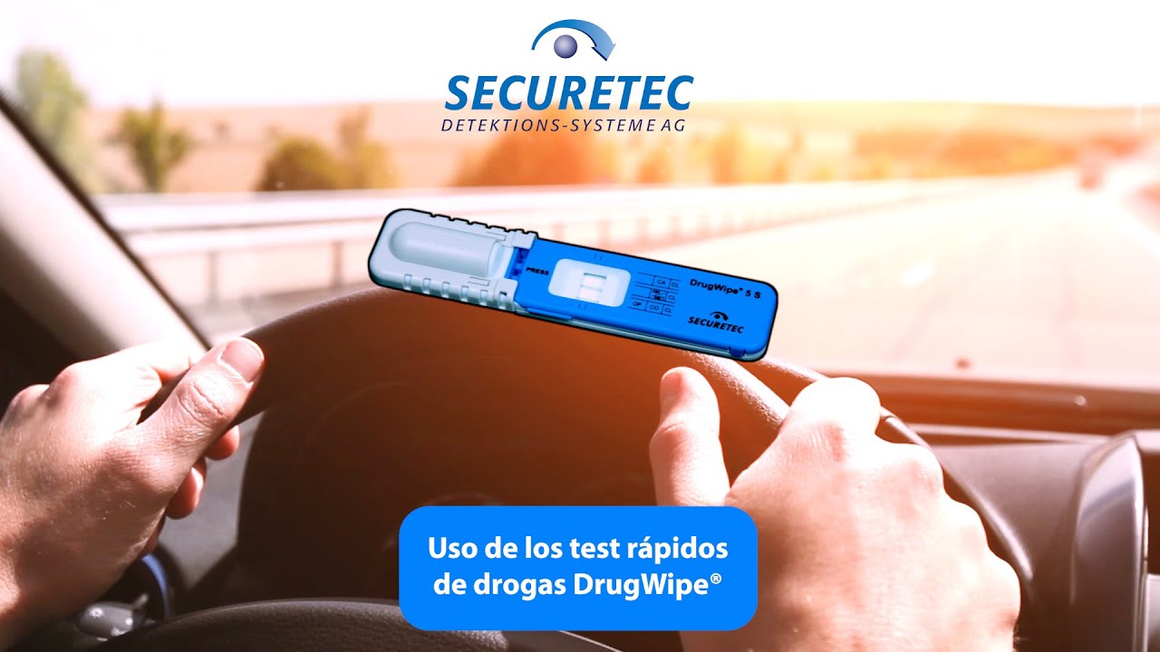 Uso de los test r&aacute;pidos de drogas DrugWipe