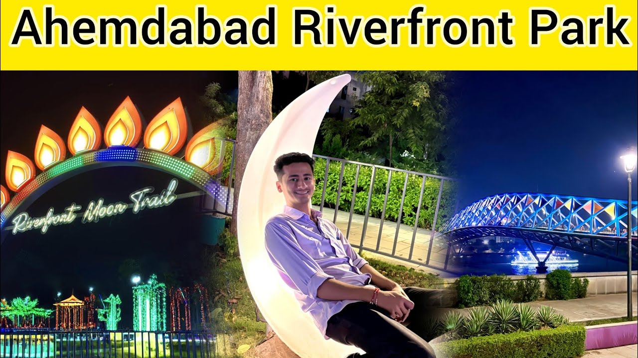 Riverfront Park Ahmedabad | Moon Trail Park Ahmedabad | Complete Tour & Moon Train Park Guide