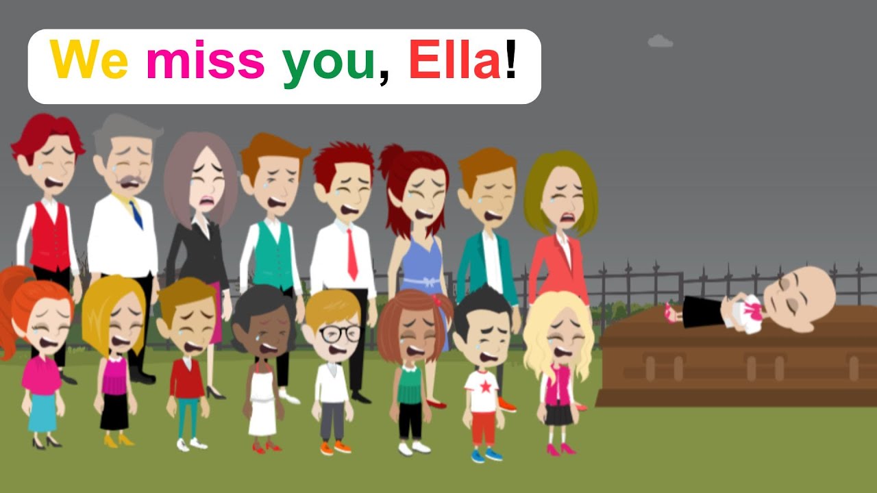 The day Ella left - Simple English Story - Ella English