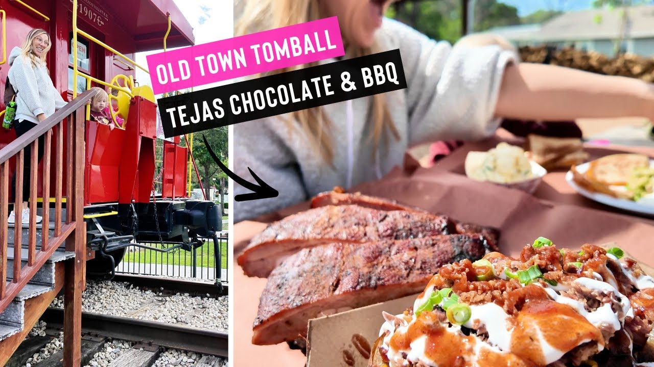 Old Town Tomball TX (Tejas Chocolate and Barbeque)
