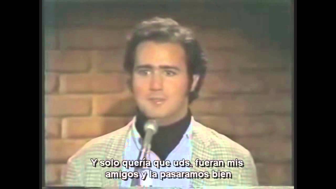 Andy Kaufman en HBO 1977 Subtitulado