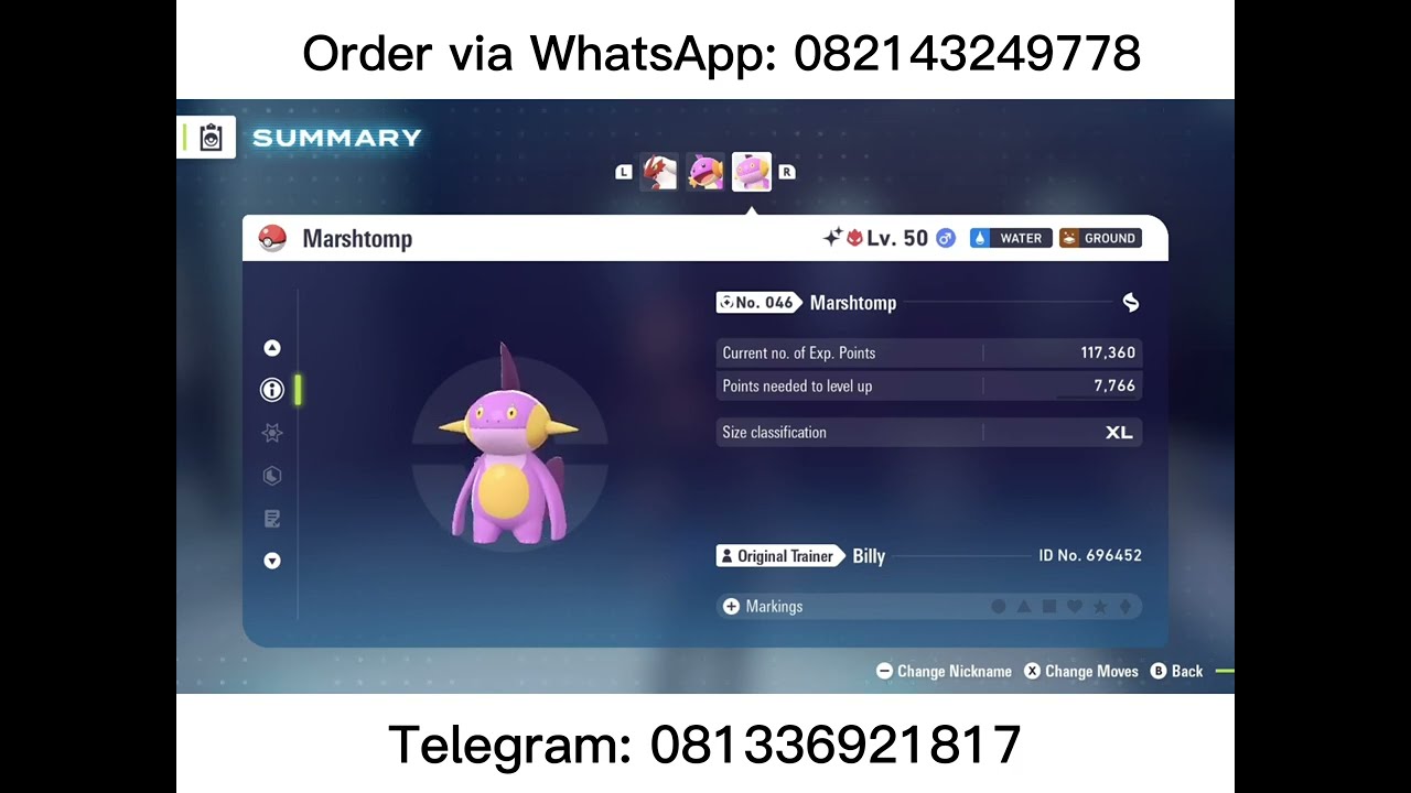 Marshtomp - Pokemon Legends ZA