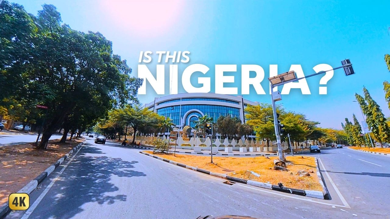 A Luxurious Drive Through Nigeria's Most Exclusive District | Asokoro Abuja City Drive | 4K Ultra HD
