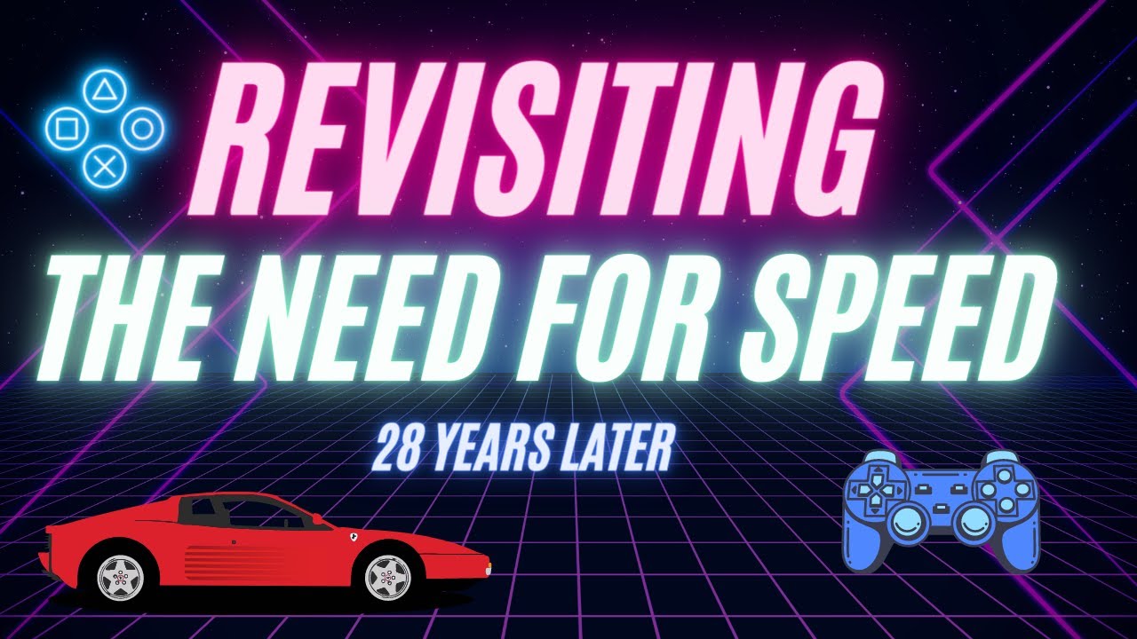 Playing the Need for Speed for the first time in 28 years (Sony Playstation 1)