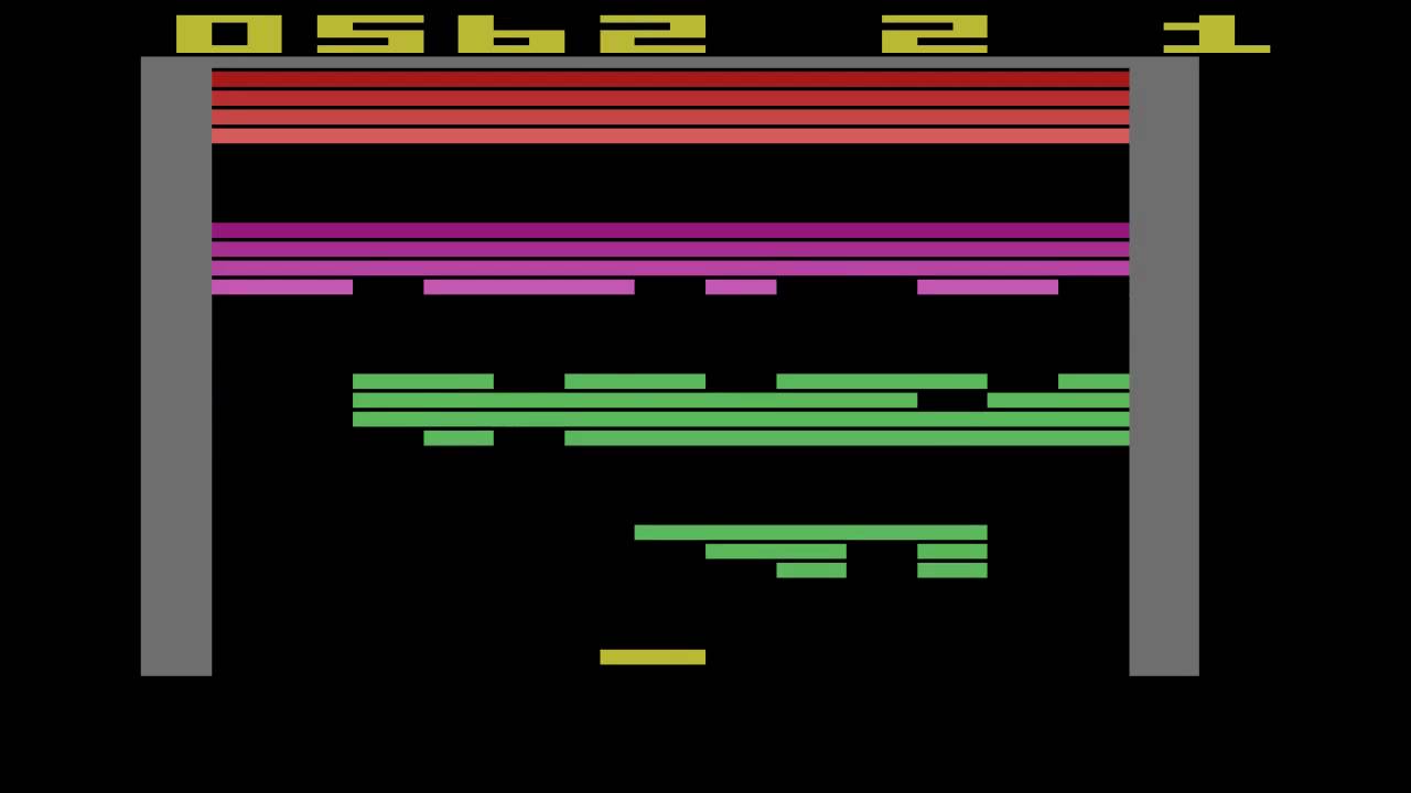 Atari 2600 - Super Breakout - Game 7