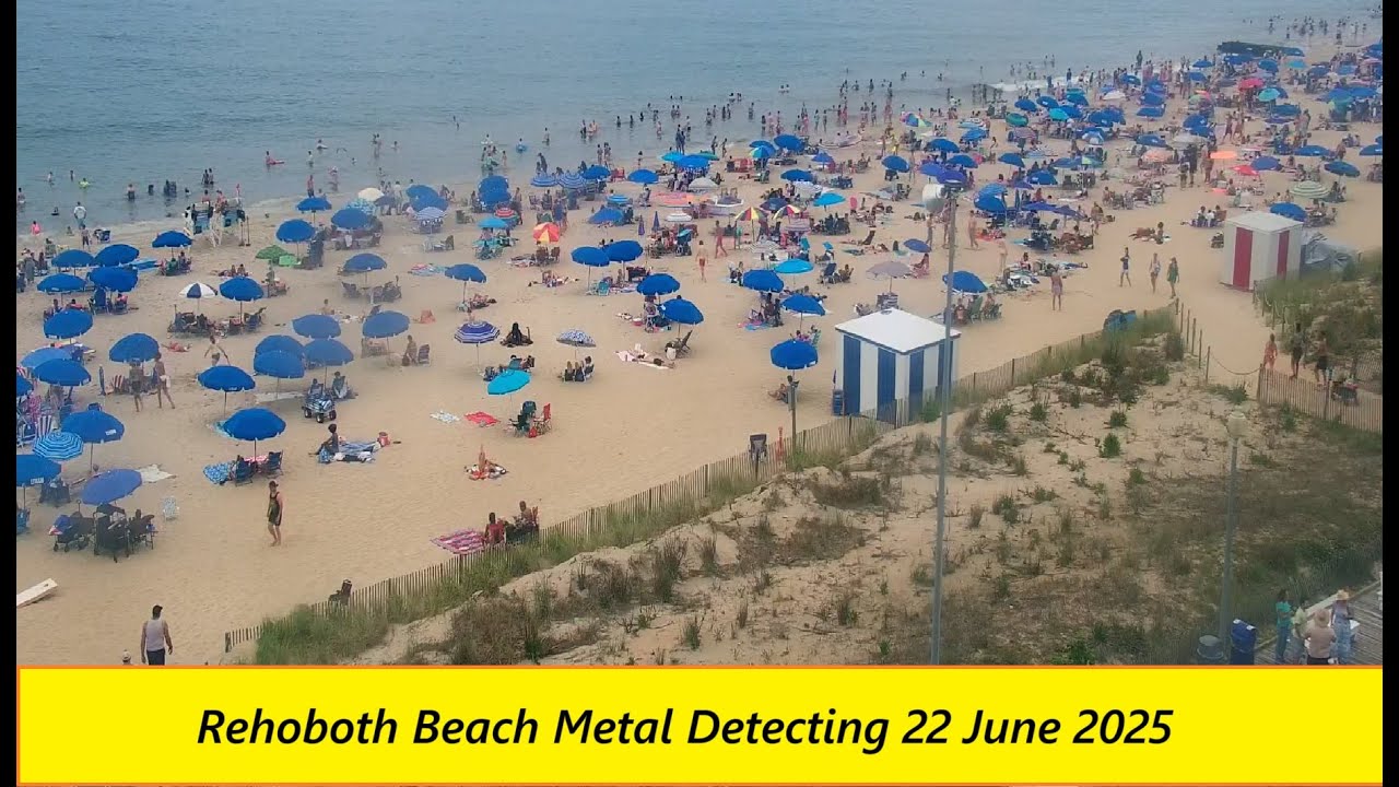 Rehoboth Beach Metal Detecting 22 June 2025
