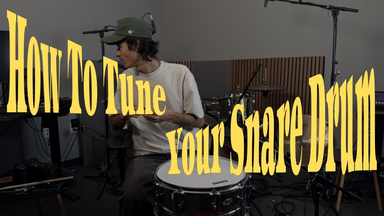HOW TO FIX YOUR AWFUL SNARE TONE