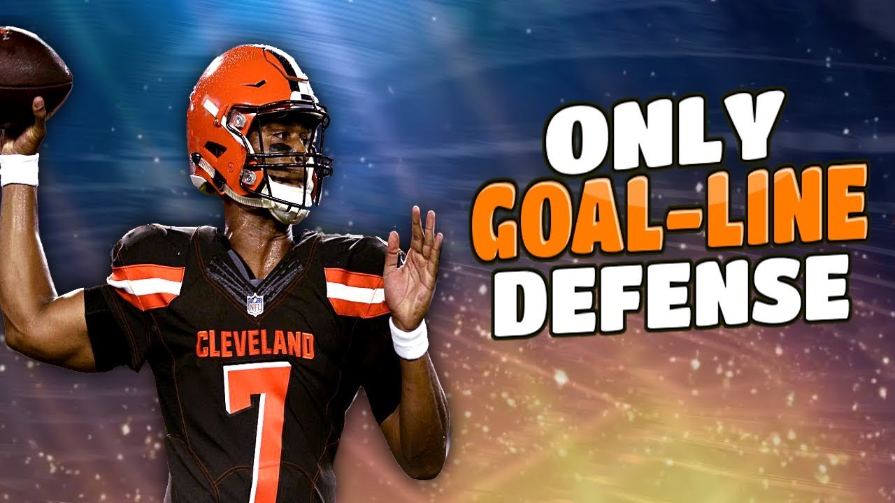 CAN I WIN AN ONLINE GAME USING GOAL LINE DEFENSE ONLY? Madden 18 Online Gameplay