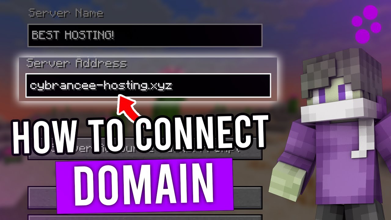 How to Connect a Domain to Your Minecraft Server (Easy Setup)