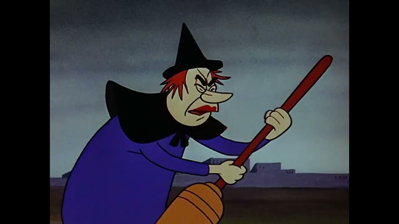 A Vassoura da Bruxa   Witch Crafty 1955