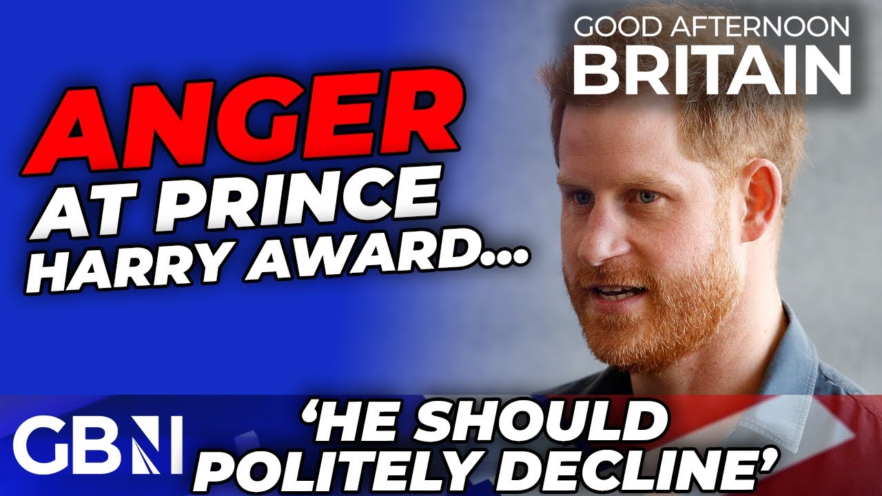 Prince Harry URGED to 'DECLINE' memorial award as ANGER grows and Sussex ratings PLUMMET