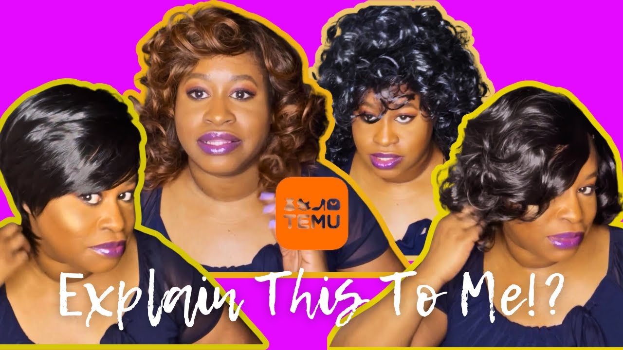 My 2nd TEMU WIG HAUL *Unsponsored*