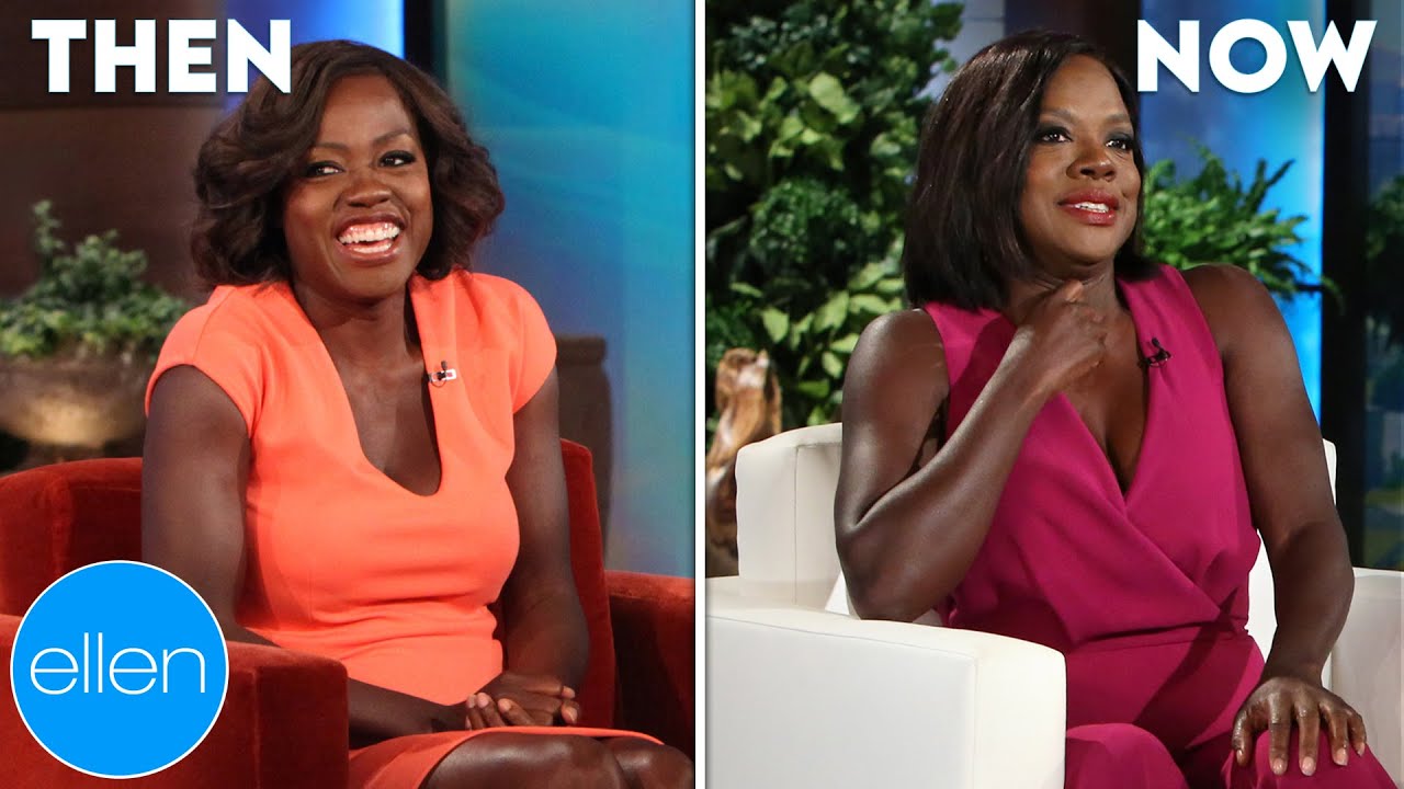 Then and Now: Viola Davis' First and Last Appearances on 'The Ellen Show'