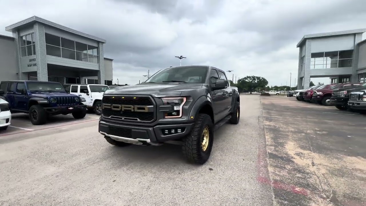 2018 Ford F-150 Raptor 4X4 W/ UPGRADES / LEAD FOOT GRAY / LOADED