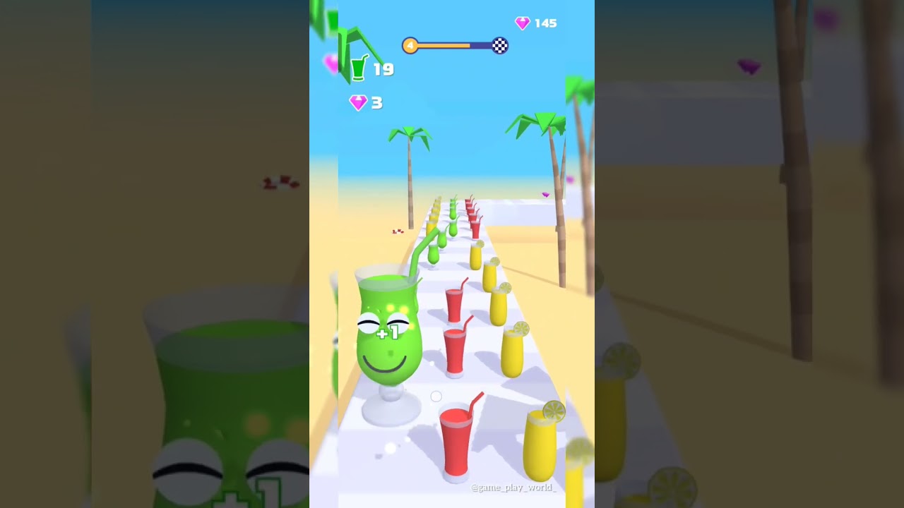 JUICE RUN LEVEL- 4 GAMEPLAY 😃 