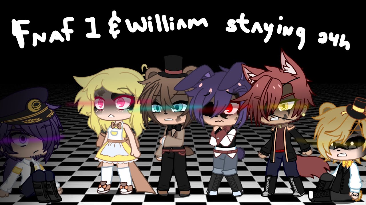 ❧ William Afton and FNAF 1 stuck in a room together for 24 hours ☙ Gacha Club / FNAF  ❦