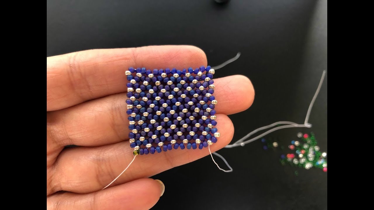 3 Drop Beaded Netting. The easiest way 💞