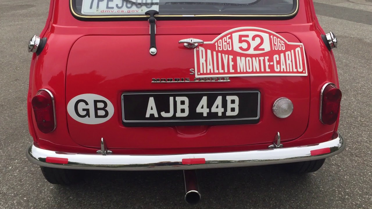 1960 Austin Mini MK1 Monte Carlo Rally Tribute