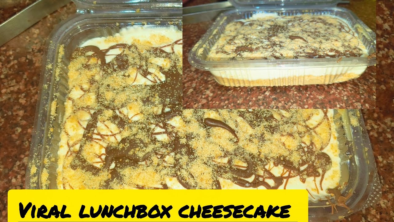 “लंचबॉक्स में CHEESECAKE? 🍰🔥 ये Viral Recipe सबको चौंका देगी!” #viralrecipe #viralvideo 