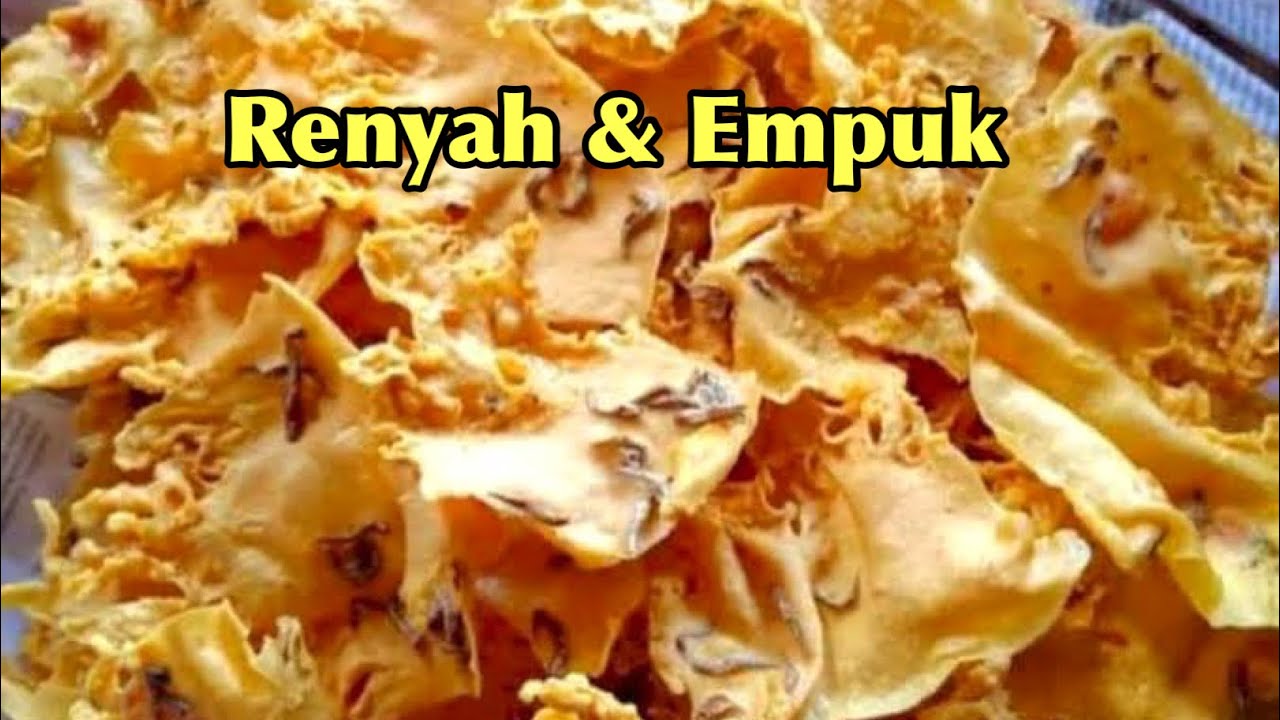 Bongkar Resep rahasia Rempeyek Teri Renyah dan garing