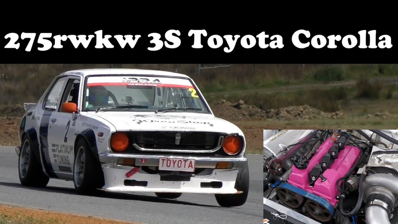 Ayrton Richardson's 3SGTE powered 1974 KE30 Toyota Corolla Improved Production car IPRA TCRC