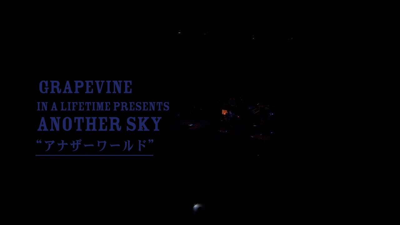 GRAPEVINE - アナザーワールド(in a lifetime presents another sky)