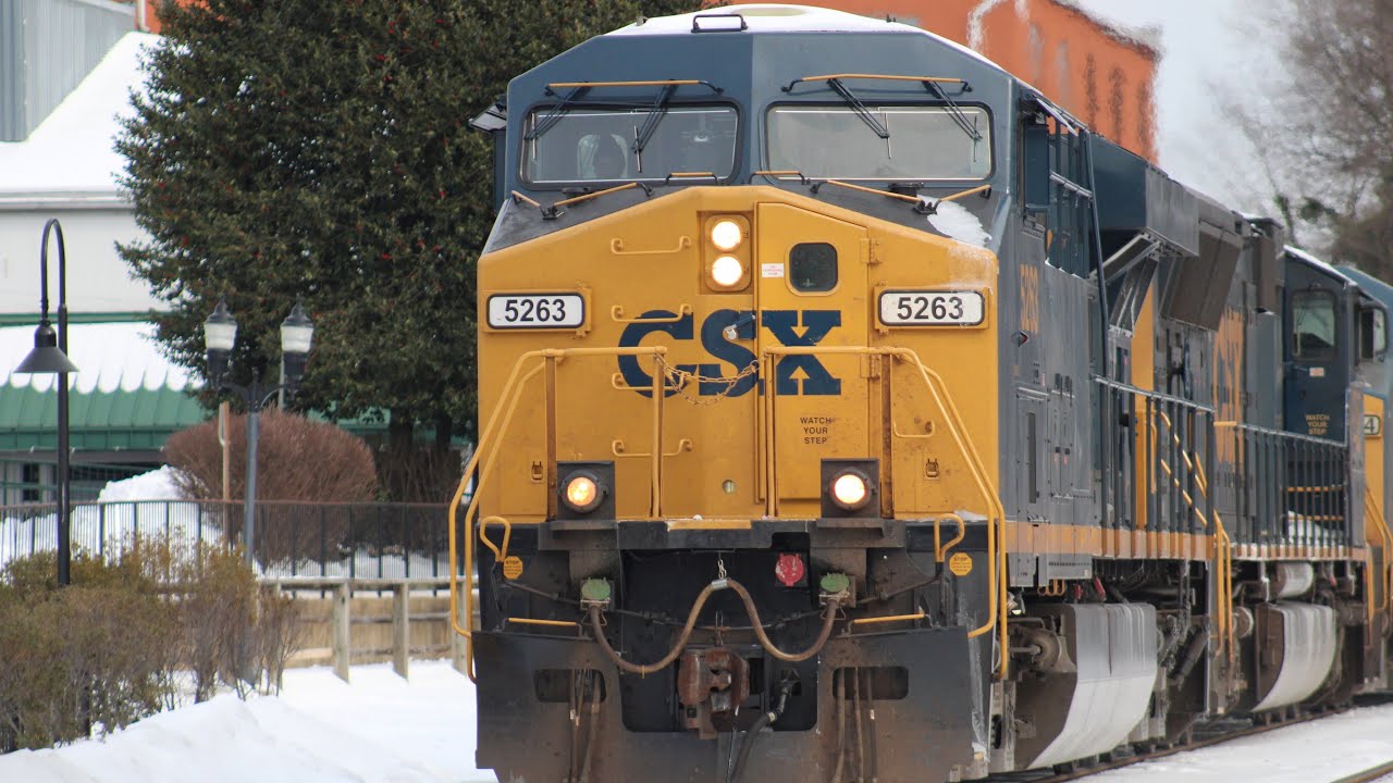 CSX M411 with EPIC Lashup ft @RailroadScientist8768 @The-Signal-Man