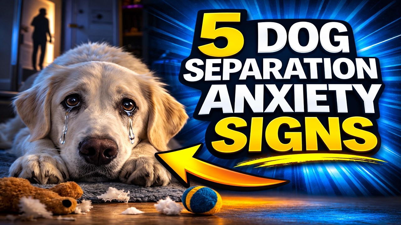 5 Signs Your Dog’s Separation Anxiety Is Getting Serious