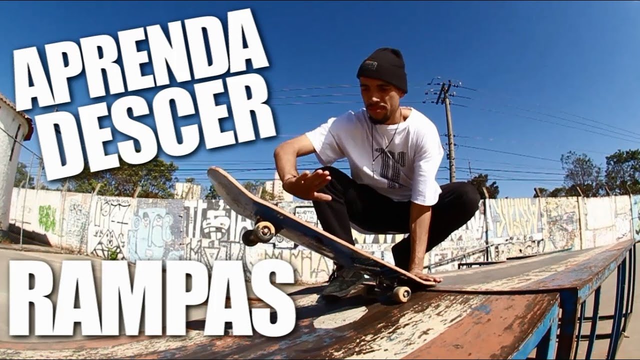 COMO ANDAR DE SKATE | APRENDA DESCER RAMPAS #LBAULAS - LB SKATE